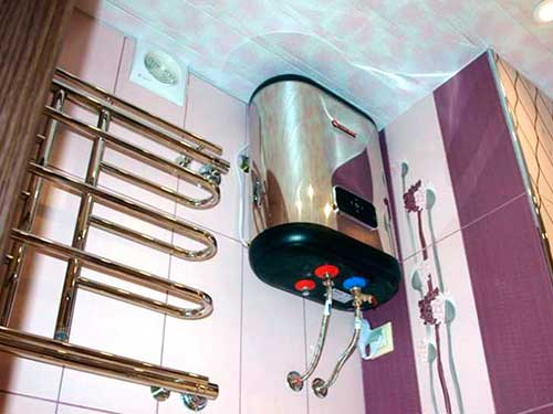 Варианты установки и подключения водонагревателя