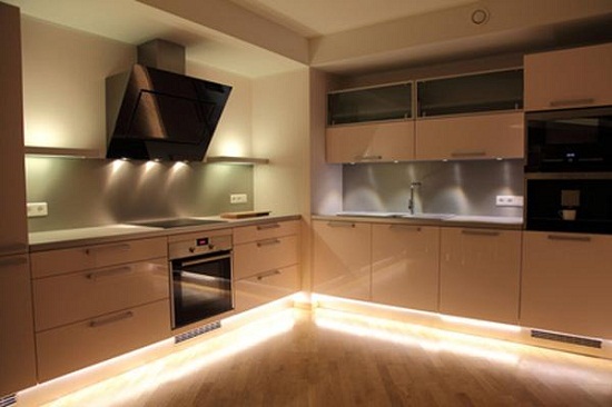 Подсветка кухонного гарнитура