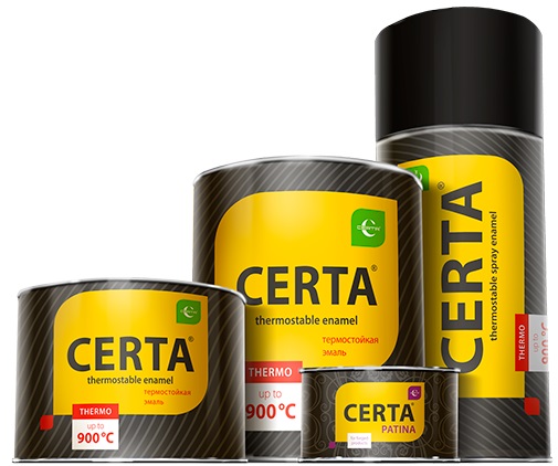 Выбрать и заказать термостойкую краску Certa онлайн