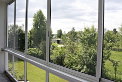 Монтаж алюминиевого балкона