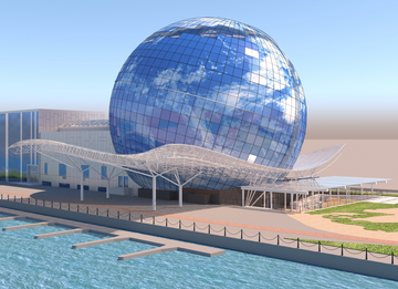 В новом корпусе Музея Мирового океана в Калининграде приступили к установке 3D панелей