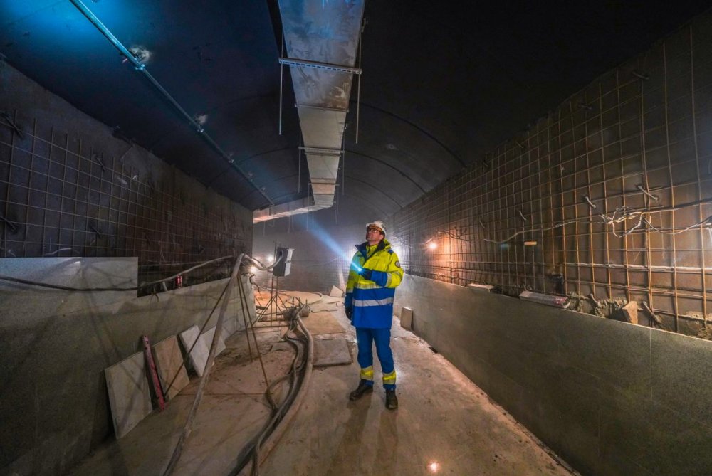Завершен монолит подземной пересадки со станции «Электрозаводская» БКЛ