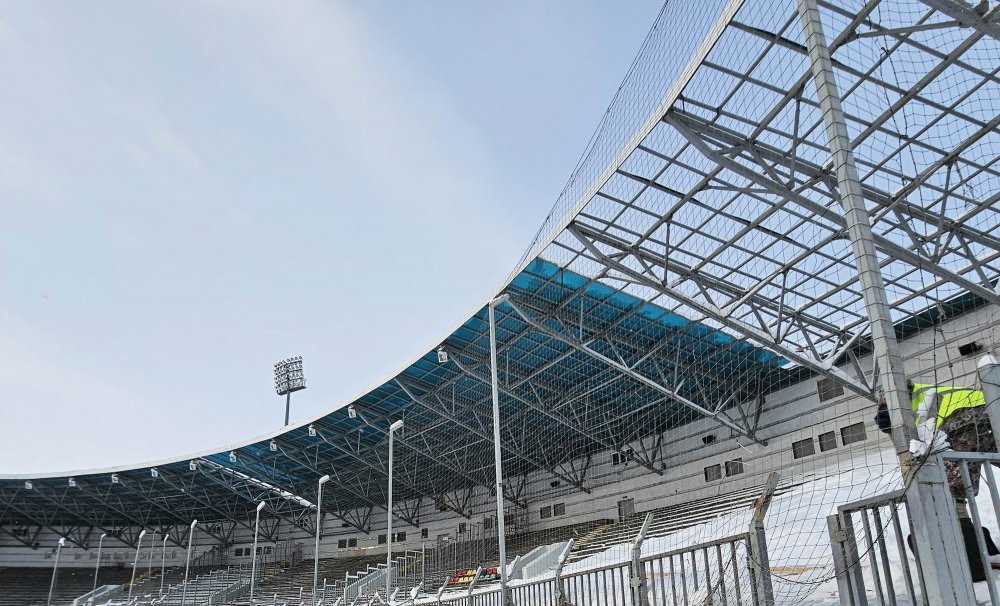 СВА CarbonWrap при реконструкции центрального стадиона Казани