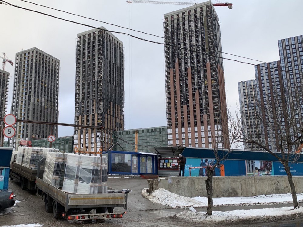 Более 360 тысяч квадратных метров жилья построили в Новой Москве за три месяца